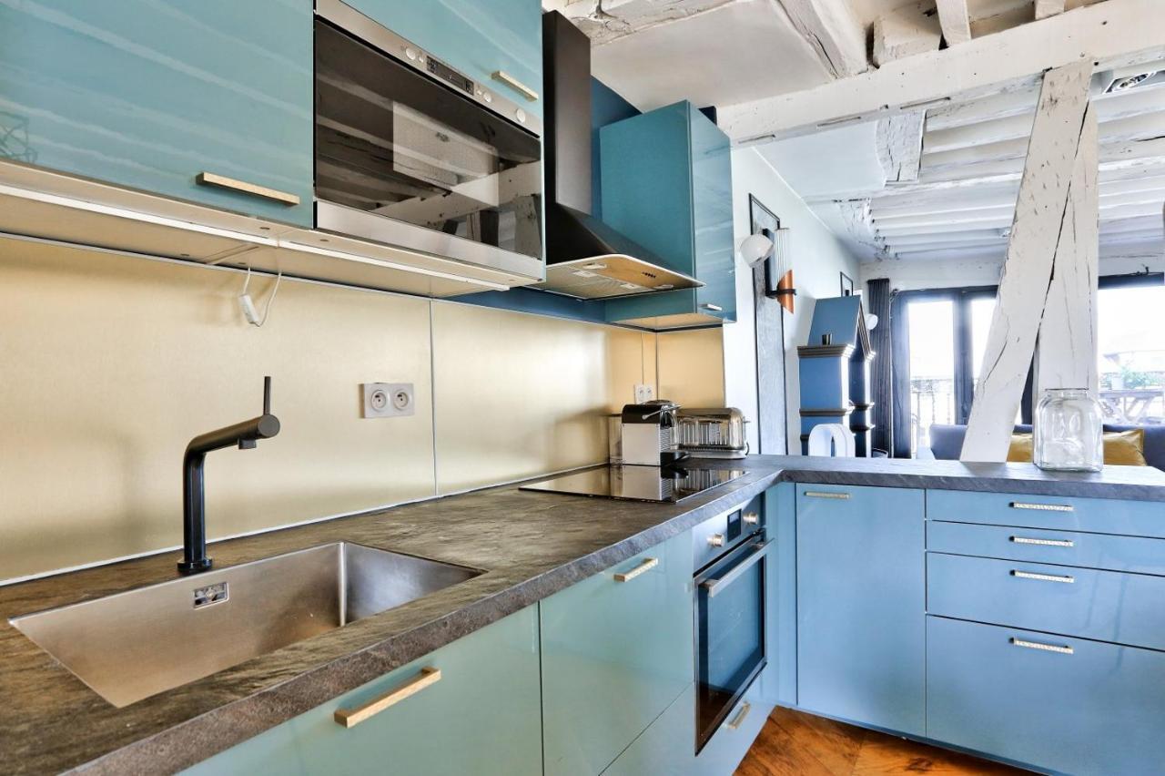 Le Marais Superb Apartment Terrace Paris Free Netflix Екстериор снимка