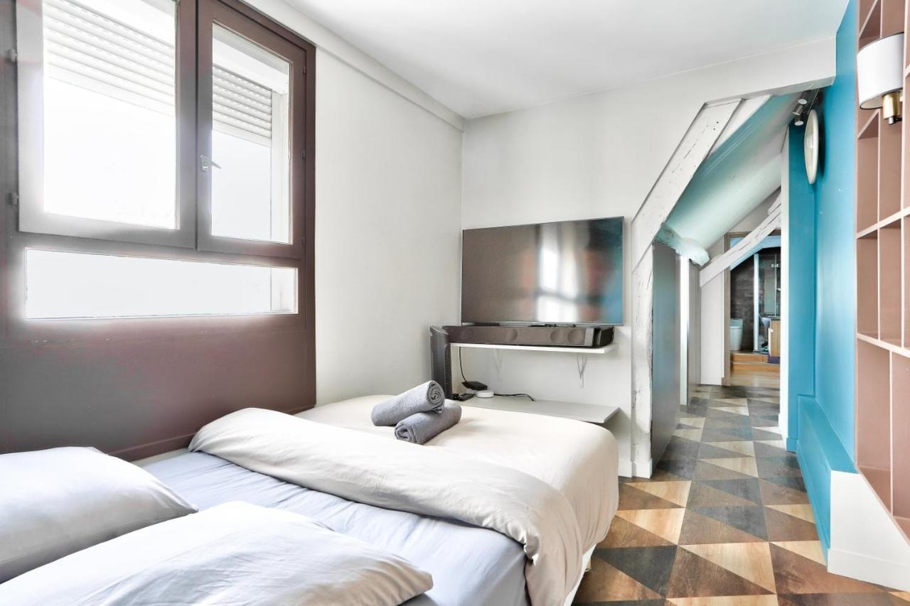 Le Marais Superb Apartment Terrace Paris Free Netflix Екстериор снимка