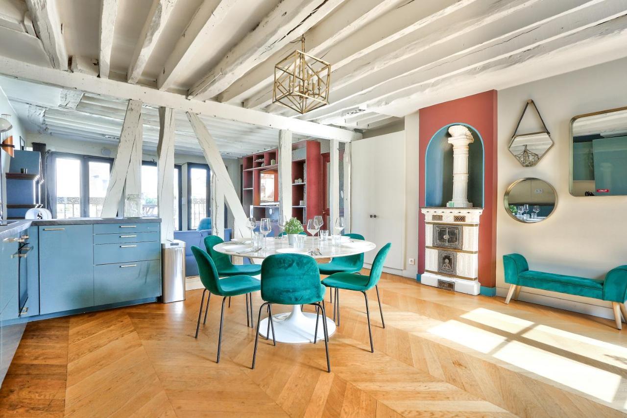 Le Marais Superb Apartment Terrace Paris Free Netflix Екстериор снимка